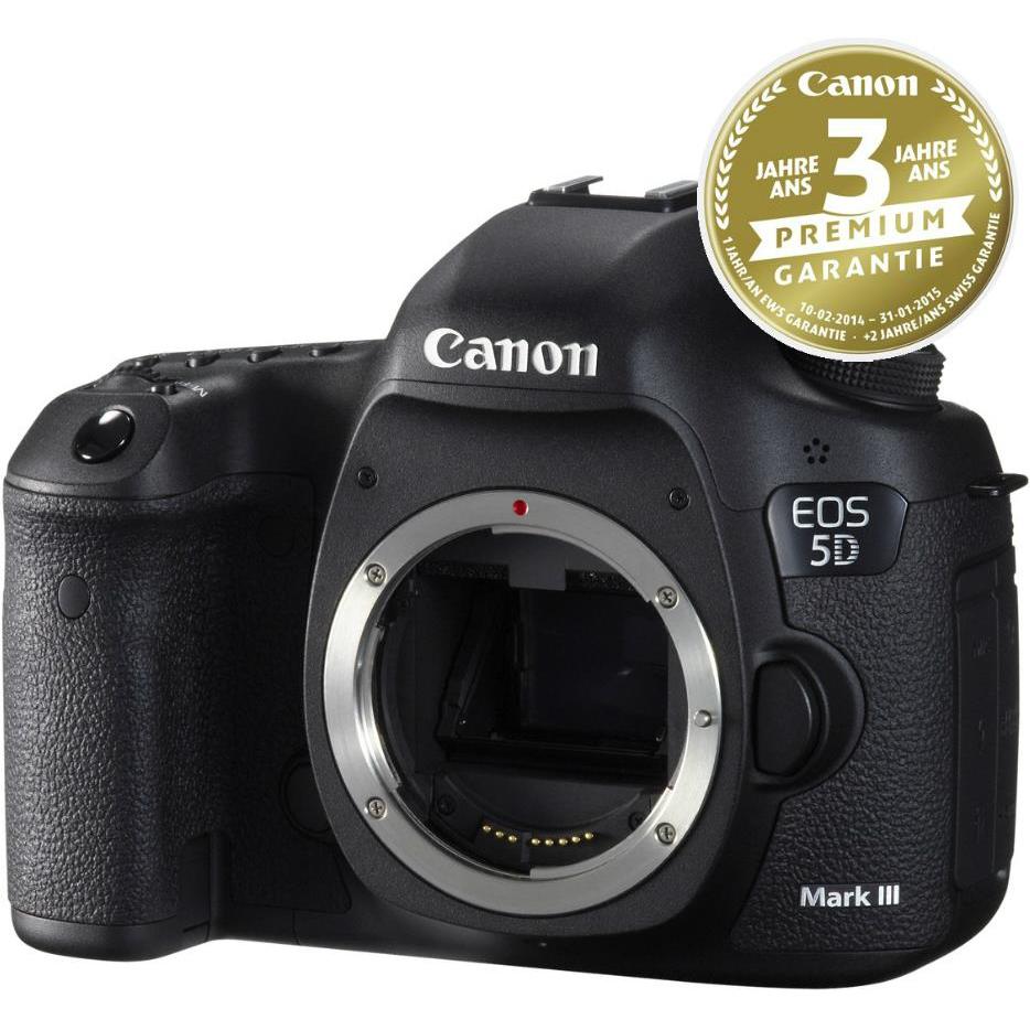 Canon EOS 5D Mark III Body, 3 ans de garantie premium - Digitec